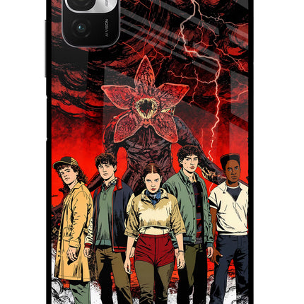 Ordinary Things Characters Redmi Note 10T 5G Glass Case