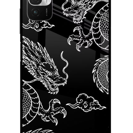 Twin Dragons Redmi Note 10T 5G Glass Case