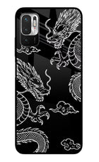 Twin Dragons Redmi Note 10T 5G Glass Case