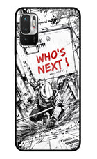Who's Next Redmi Note 10T 5G Glass Case