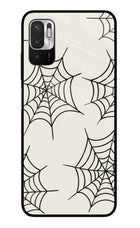 Spider Web Redmi Note 10T 5G Glass Case