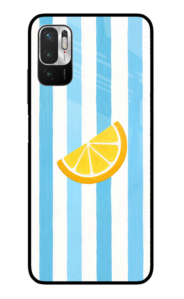 Summer Lemon Redmi Note 10T 5G Glass Case