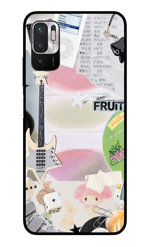 Softcore case Redmi Note 10T 5G Glass Case