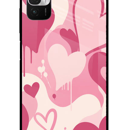 Hearty case Redmi Note 10T 5G Glass Case