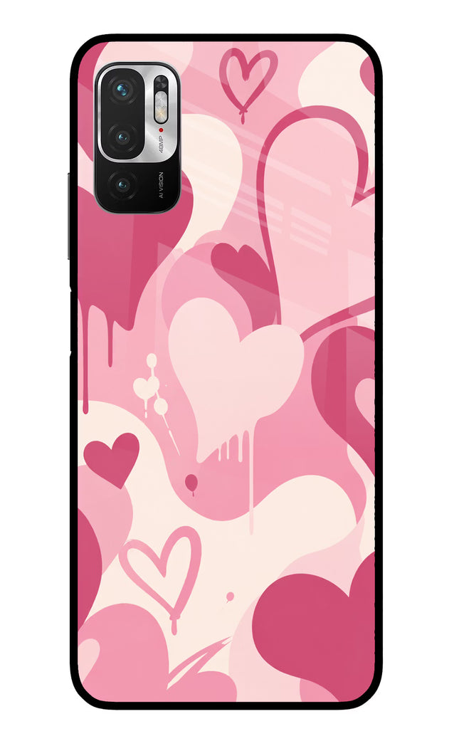 Hearty case Redmi Note 10T 5G Glass Case