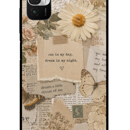 Vintage case Redmi Note 10T 5G Glass Case
