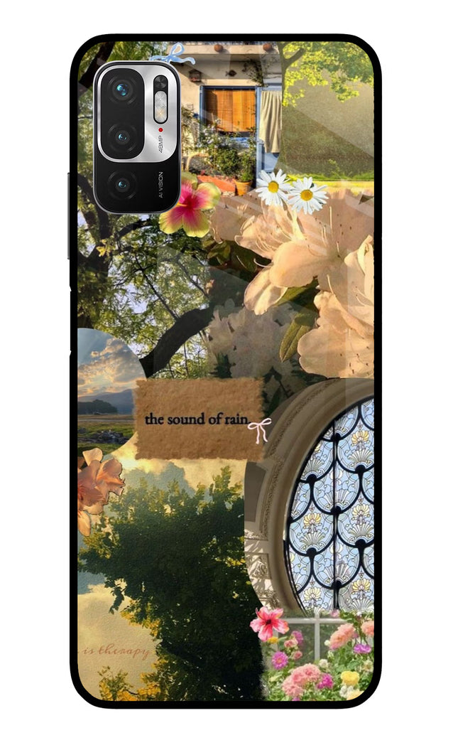 Rain Redmi Note 10T 5G Glass Case