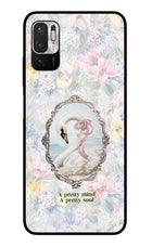 Pretty Mind Pretty Soul Redmi Note 10T 5G Glass Case
