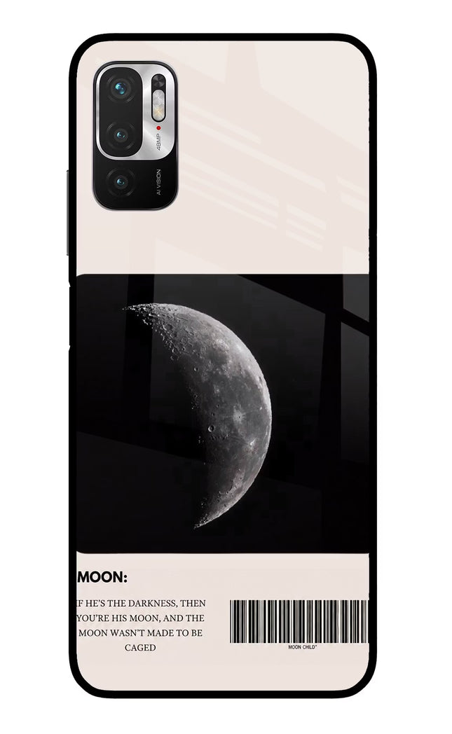 Moon Phase Redmi Note 10T 5G Glass Case