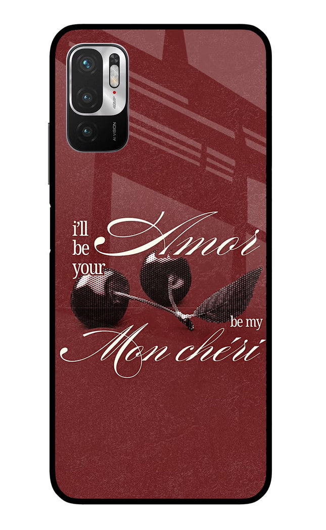 Velvet Cherry Redmi Note 10T 5G Glass Case