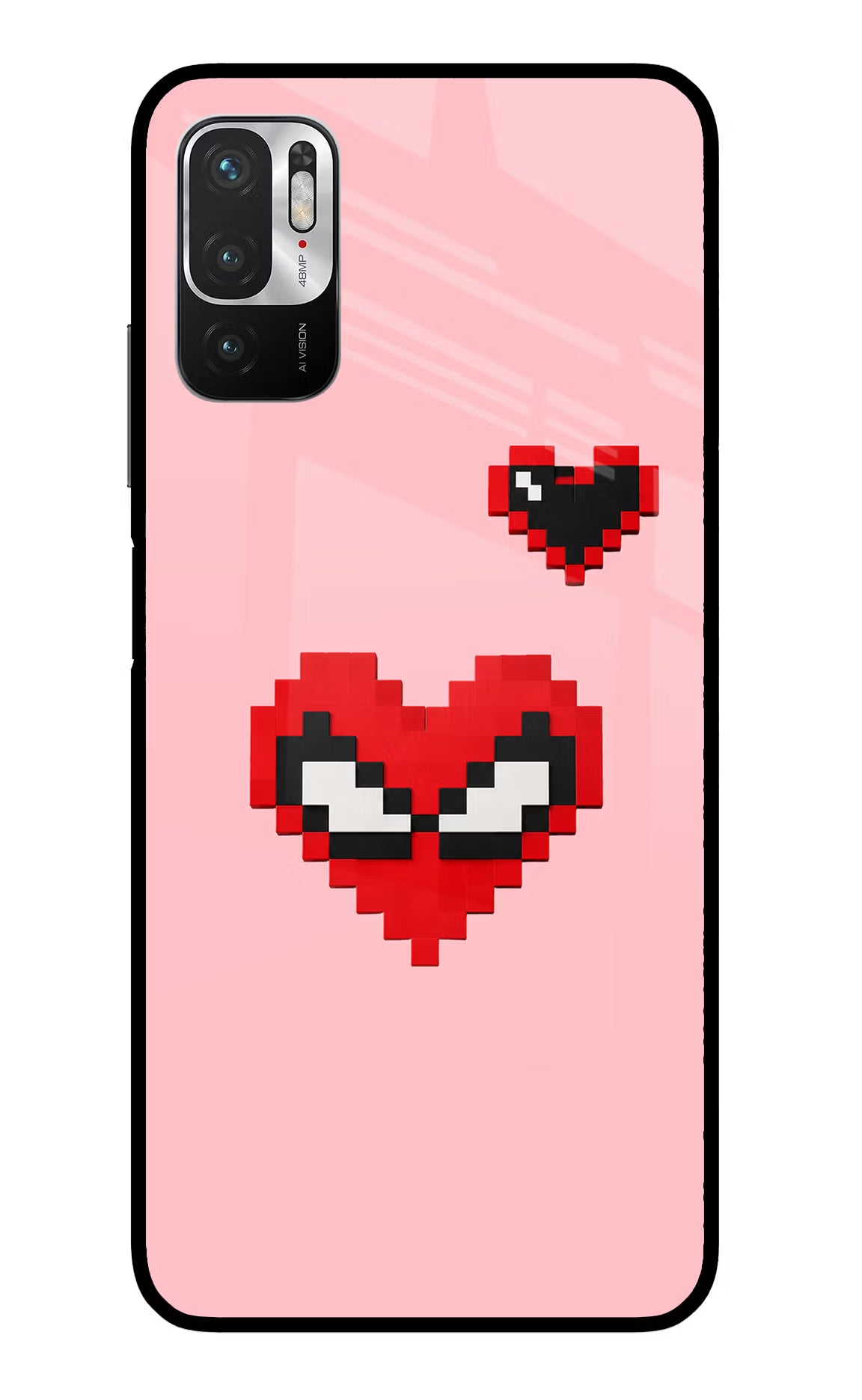 Gwen Heart Redmi Note 10T 5G Glass Case