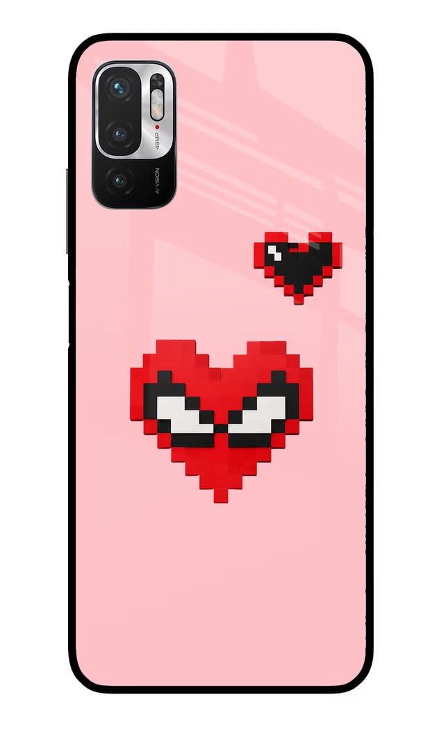 Gwen Heart Redmi Note 10T 5G Glass Case