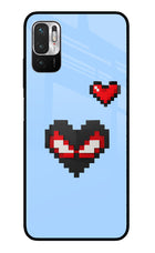 Peter Heart Redmi Note 10T 5G Glass Case