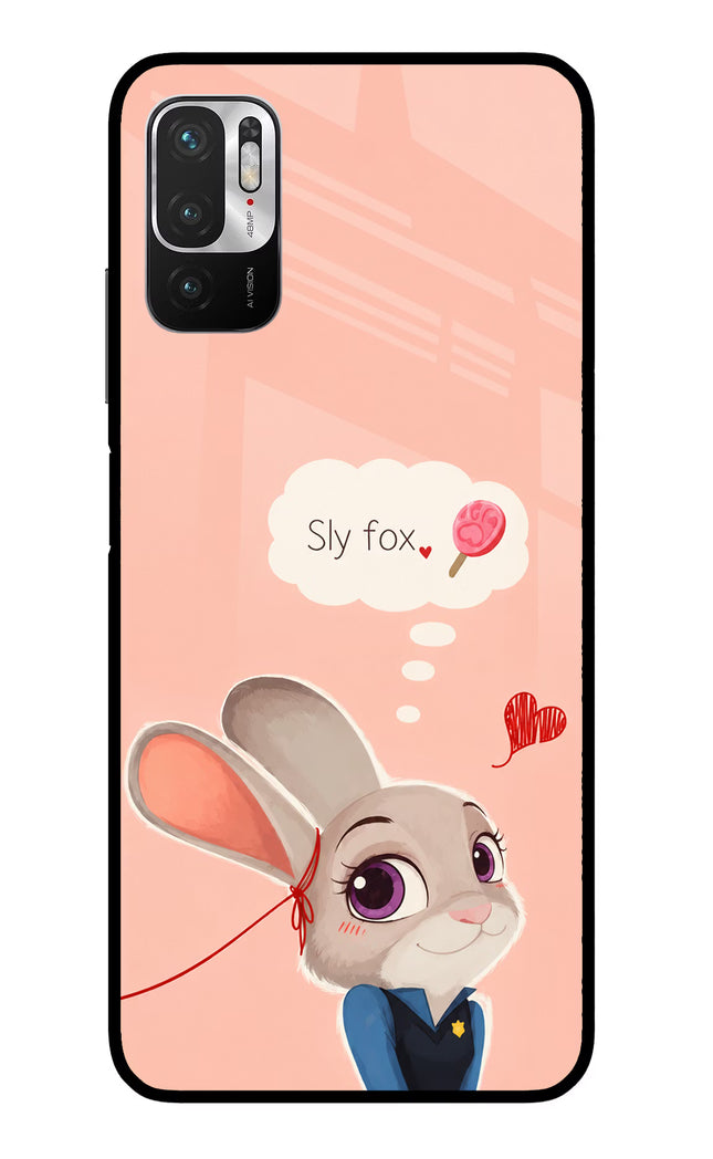 Judy Charm Redmi Note 10T 5G Glass Case