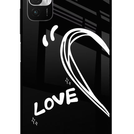 Love Line Redmi Note 10T 5G Glass Case