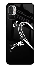 Love Line Redmi Note 10T 5G Glass Case