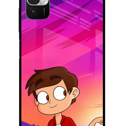 Marco Sunset Redmi Note 10T 5G Glass Case