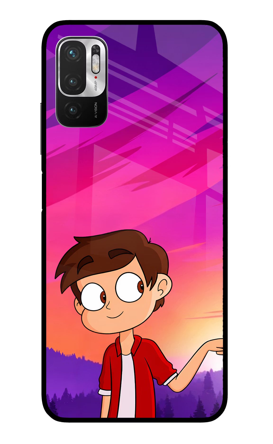 Marco Sunset Redmi Note 10T 5G Glass Case