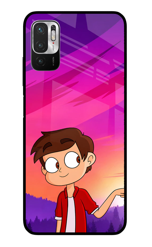 Marco Sunset Redmi Note 10T 5G Glass Case