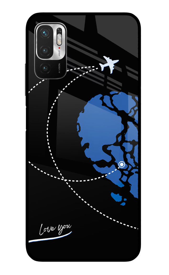 Love Orbit Redmi Note 10T 5G Glass Case