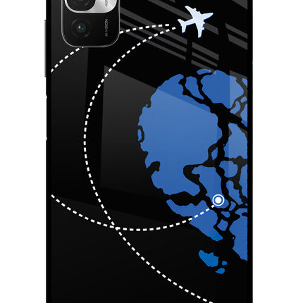 Love Orbit Redmi Note 10T 5G Glass Case Back Cover by Casekaro