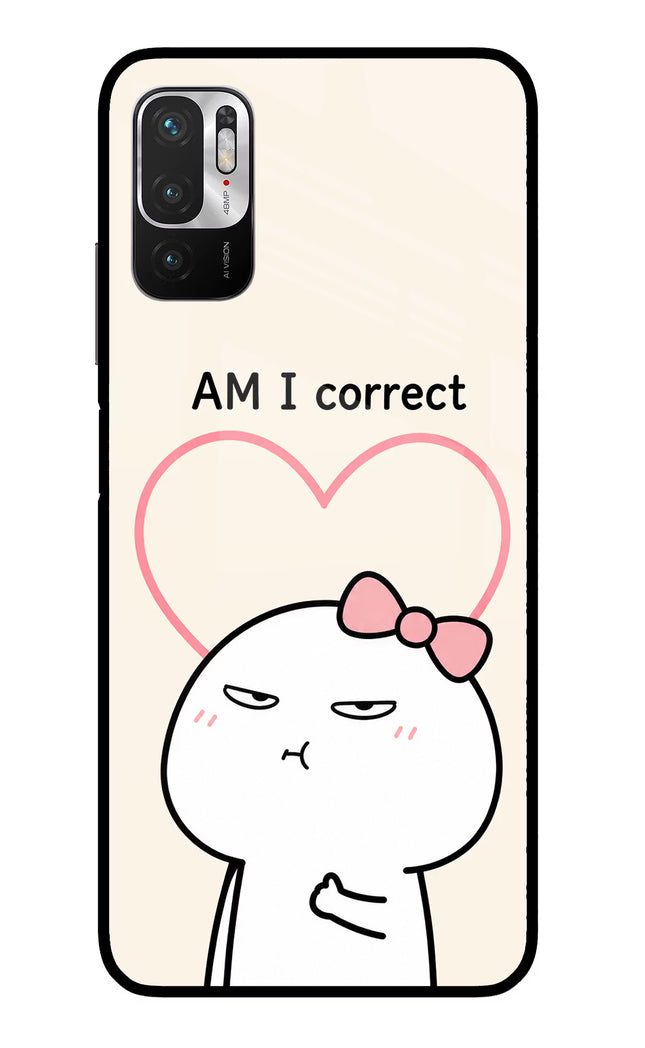 Always Right Redmi Note 10T 5G Glass Case