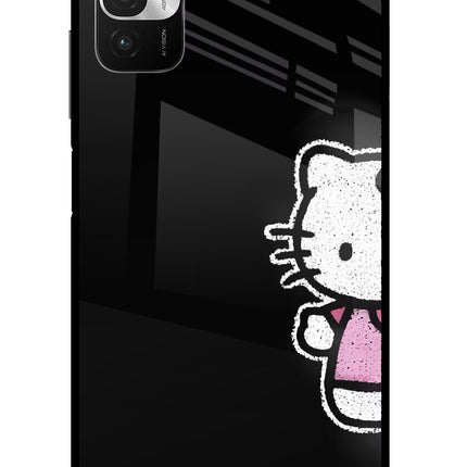 Kitty Charm Redmi Note 10T 5G Glass Case