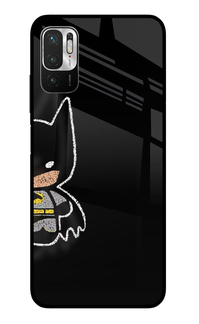 Bat Kitty Redmi Note 10T 5G Glass Case