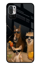 Party Squad Redmi Note 10T 5G Glass Case