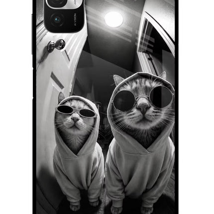 Hood Cats Redmi Note 10T 5G Glass Case