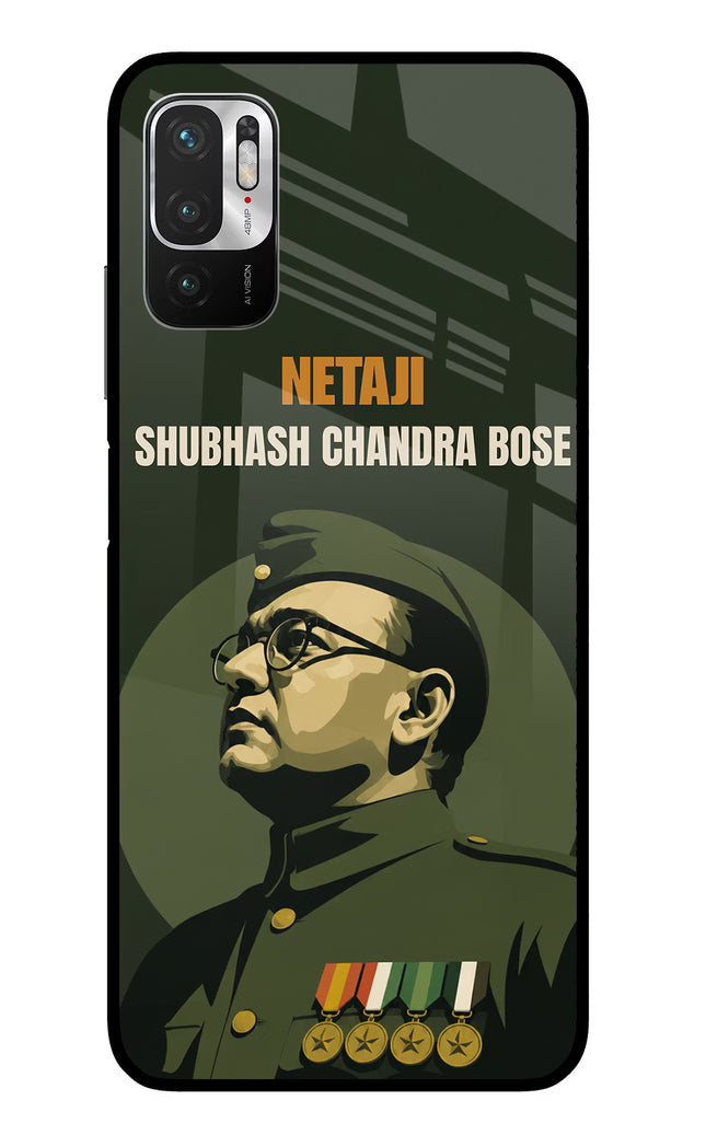 Netaji Legacy Redmi Note 10T 5G Glass Case