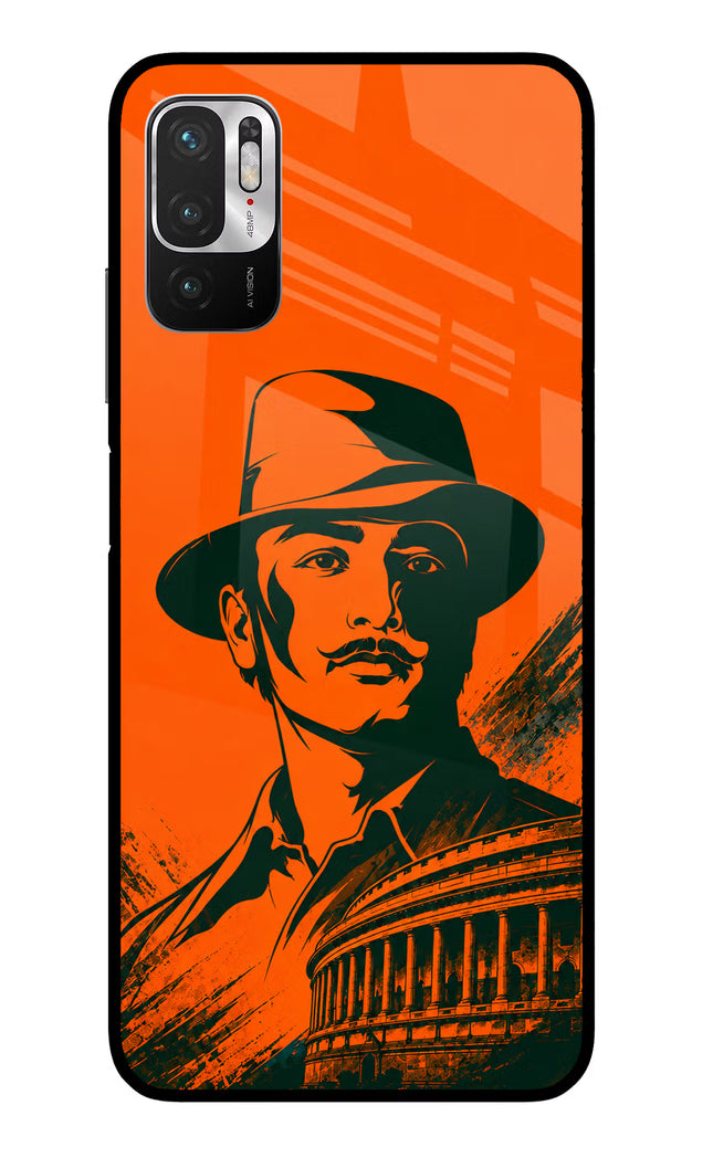 Bhagat Singh Legacy Redmi Note 10T 5G Glass Case