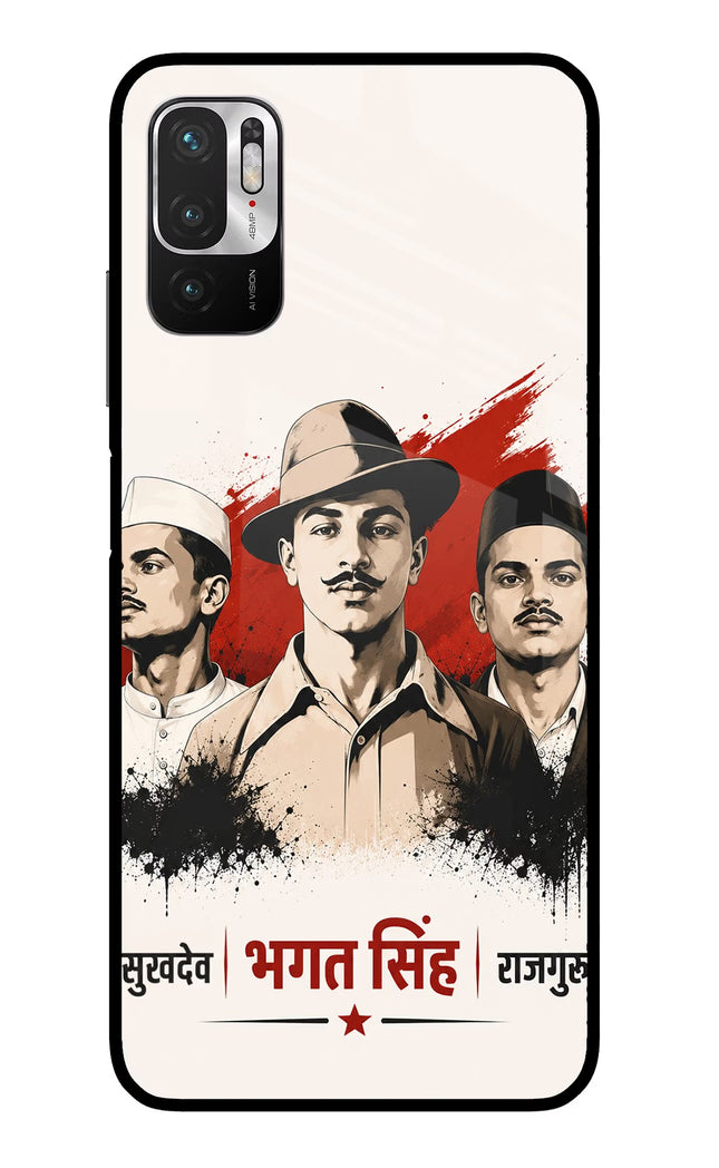 Sardar Patel Iron Will Redmi Note 10T 5G Glass Case