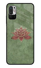 Lotus Grace Redmi Note 10T 5G Glass Case
