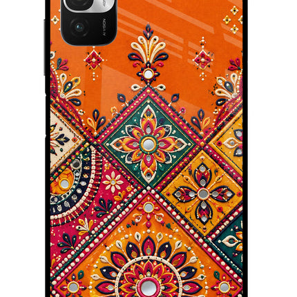 Kutch Glow Redmi Note 10T 5G Glass Case