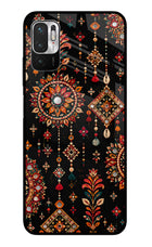 Boho Noir Redmi Note 10T 5G Glass Case