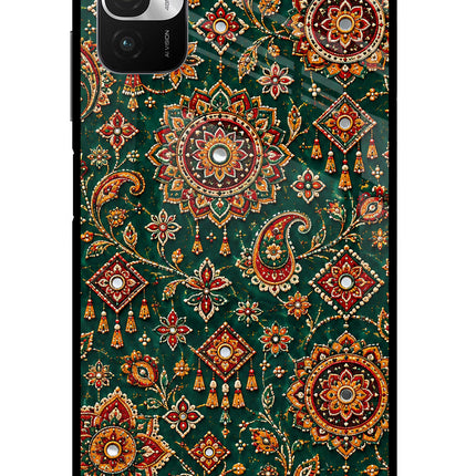 Green Pataka Redmi Note 10T 5G Glass Case