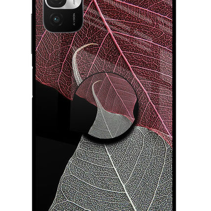 Leaf Pattern Redmi Note 10T 5G Pop Case by Casekaro