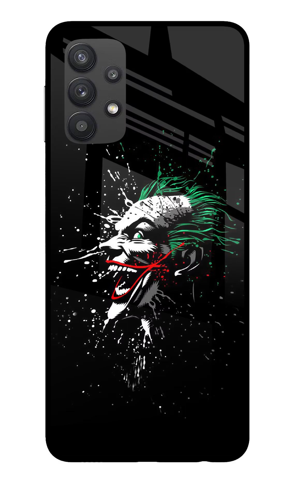 Joker Samsung M32 5G Glass Case Back Cover by Casekaro