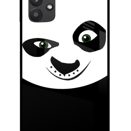 Panda Samsung M32 5G Glass Case Back Cover by Casekaro