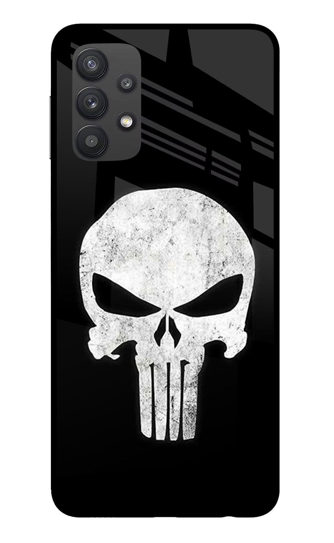Punisher Skull Samsung M32 5G Glass Case