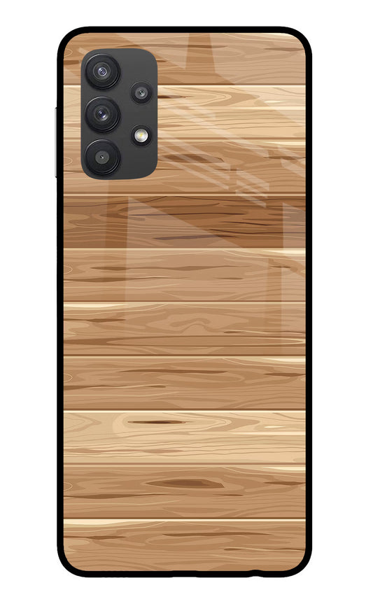 Wooden Vector Samsung M32 5G Glass Case