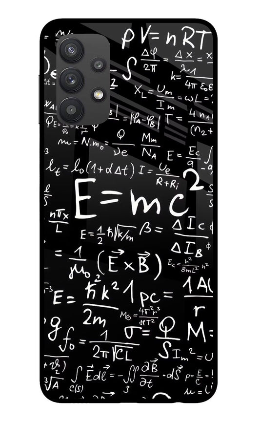 Physics Formula Samsung M32 5G Glass Case
