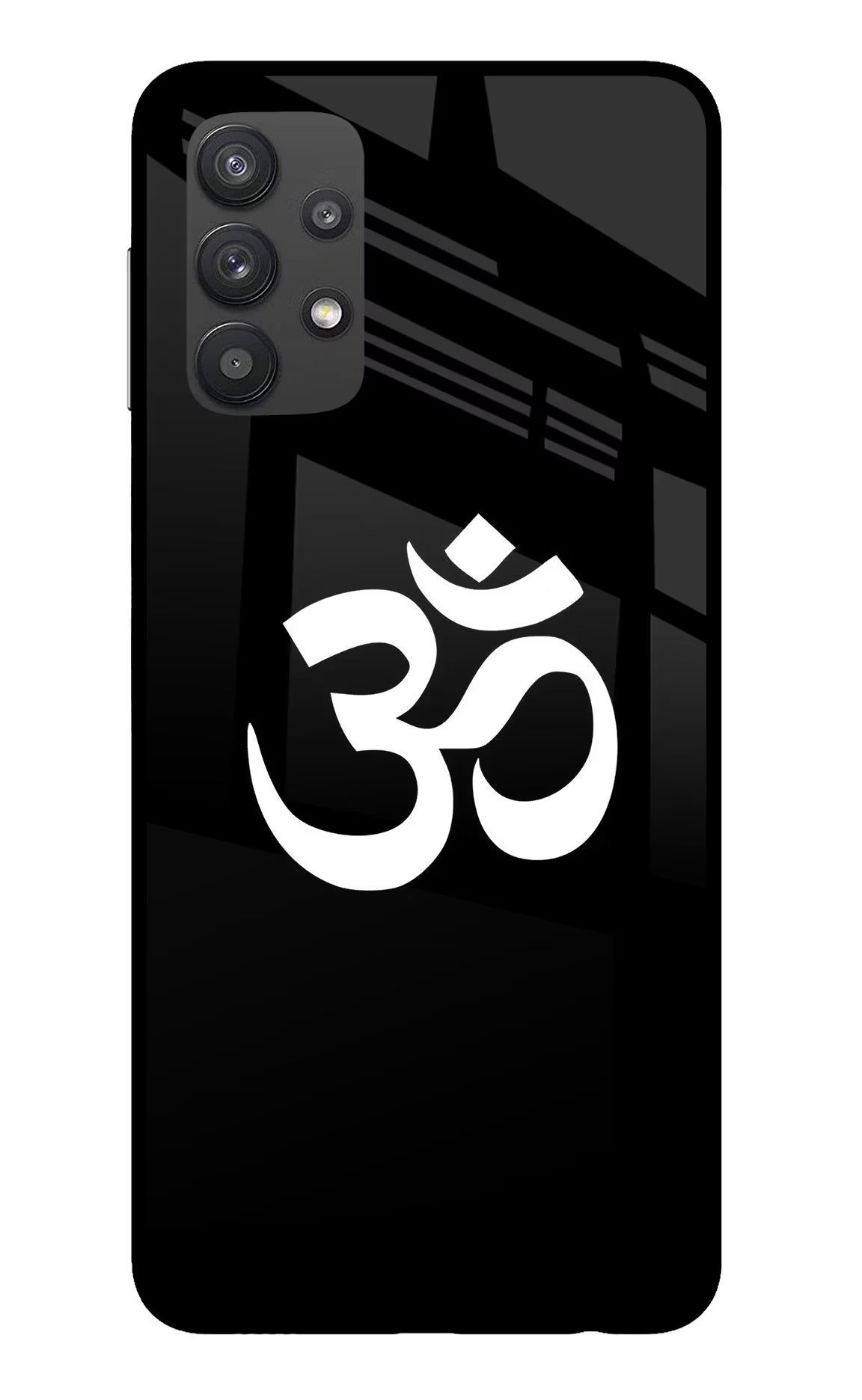 Om Samsung M32 5G Glass Case Back Cover by Casekaro