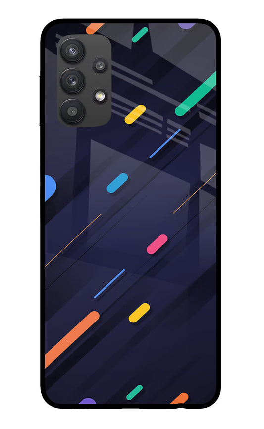 Abstract Design Samsung M32 5G Glass Case