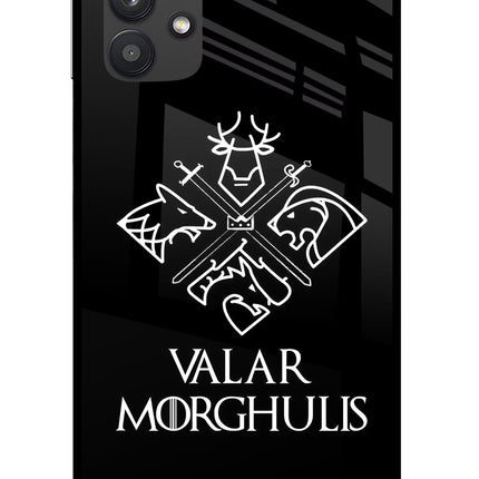 Valar Morghulis | Game Of Thrones Samsung M32 5G Glass Case Back Cover by Casekaro