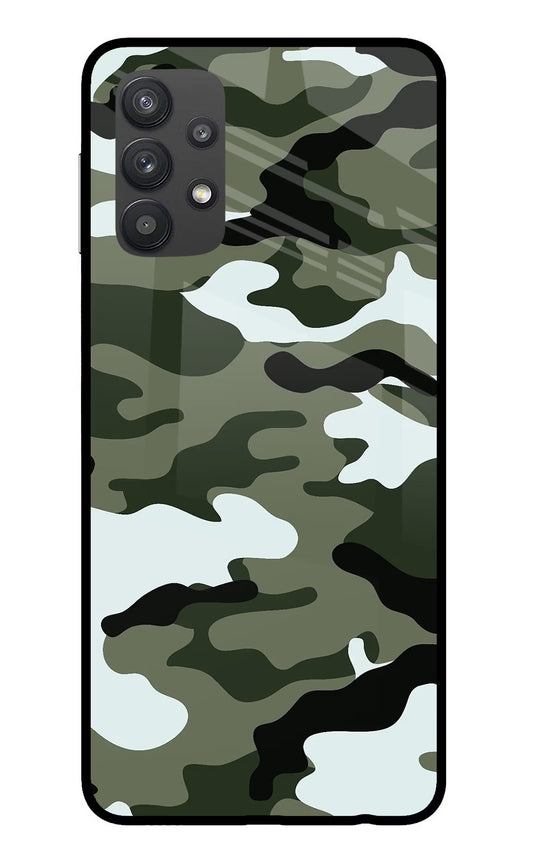 Camouflage Samsung M32 5G Glass Case