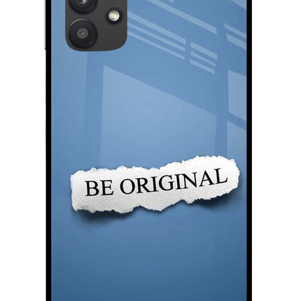 Be Original Samsung M32 5G Glass Case Back Cover by Casekaro
