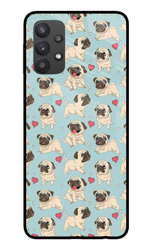 Pug Dog Samsung M32 5G Glass Case