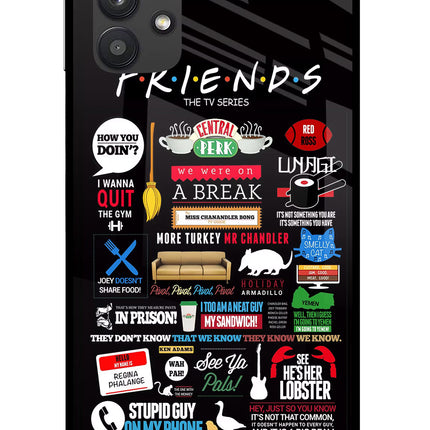 FRIENDS Samsung M32 5G Glass Case Back Cover by Casekaro